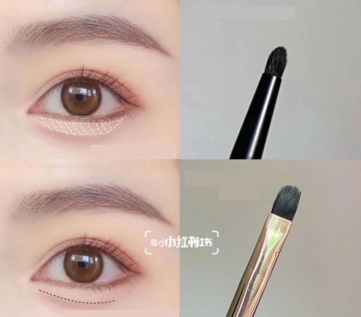 新手日系眼妆画法教程!化妆师教学画桥本环奈的无辜感眼妆,眼睛超放大会撒娇!